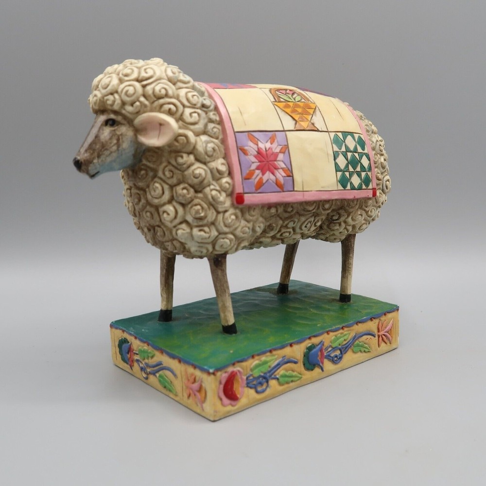 Jim Shore Enesco "Peace In The Valley" Lamb Sheep Figurine 2003 #117141